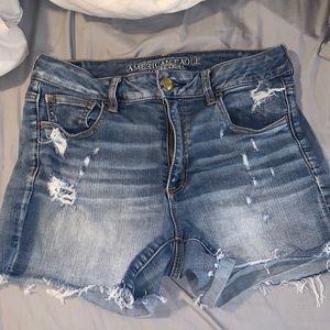 American eagle jean shorts